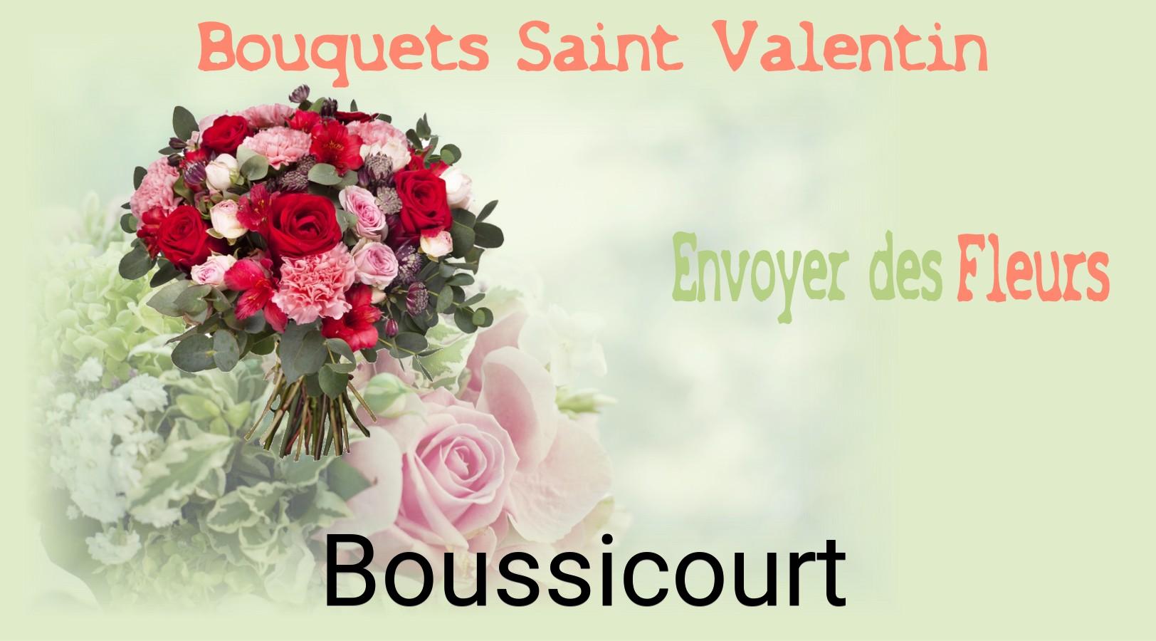 Roses de Saint-Valentin livrées à Boussicourt